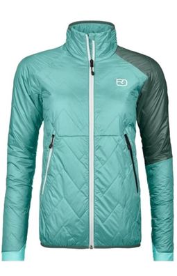 Ortovox Damen Swisswool PIZ VIAL Jacke ice waterfall