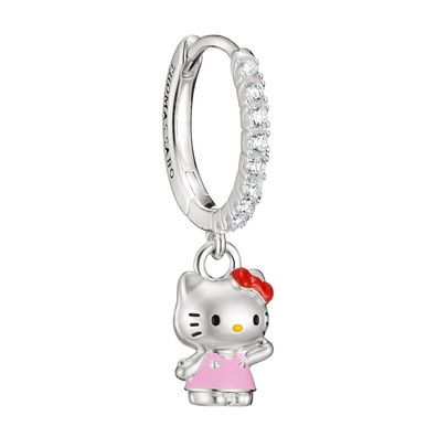 Thomas Sabo Schmuck Single-Ohrring Hello Kitty im Kleid CR772-M06-7