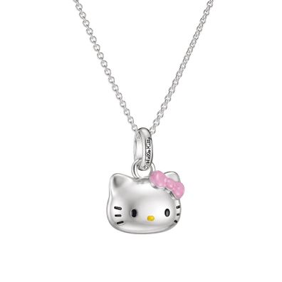 Thomas Sabo Schmuck Damen-Collier Hello Kitty Pinkfarbene Schleife KE2392-M06-7-L45V