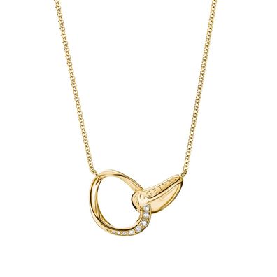 Thomas Sabo Schmuck Damen-Kette Together Vergoldet mit Zirkonia KE2378-M01-14-L45V