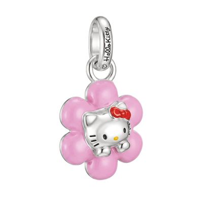 Thomas Sabo Schmuck Hello Kitty Charm Pinke Blume Connect CC1358-M06-9