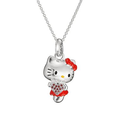 Thomas Sabo Schmuck Damen-Kette Hello Kitty Herz Rot KE2390-M06-10-L50V