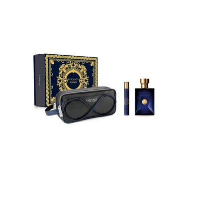 Versace Dylan Blue Eau De Toilette Spray 100ml Set 3 Artikel