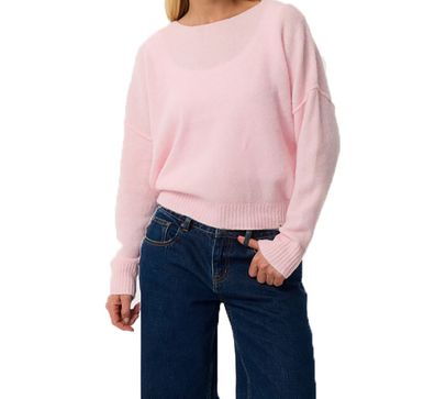 RIP CURL Women Feinstrick Sweater Emily dark plum