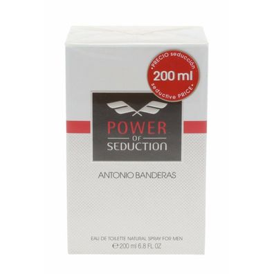 Antonio Banderas Power of Seduction Eau De Toilette 200 ml (man)