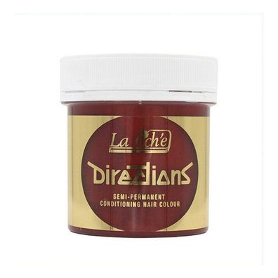 6 x La Riche Directions Semi-Permanent Hair Color 88ml Tubs - Tangerine