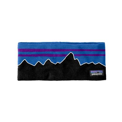 Patagonia Stirnband Powder Town classic fitz roy: p6 blue