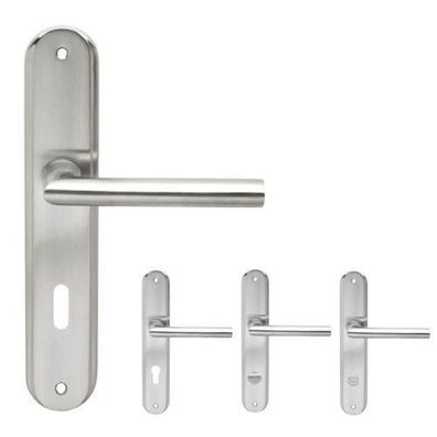 Karcher RL37 Verona Langschild Langschildarnitur Nickelmatt Türbeschlag