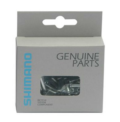 Shimano Endhülse Aluminium, Karton zu 100 Stück, s für Bremsinnen