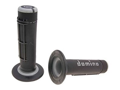 DOMINO Griffgummi "A020" Typ: Offroad, geschlossen schwarz / grau