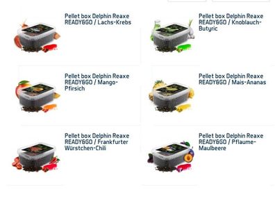 Pellet box Delphin Reaxe READY&GO - 6 Sorten verfügbar