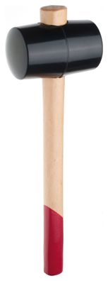 RUTHE Gummihammer 717g 65 x 115 mm mit Eschenstiel
