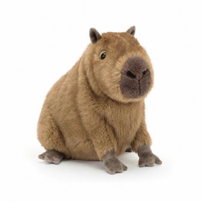 Jellycat Clyde Capybara Wasserschwein Plüschtier Braun 24 cm