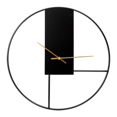 Platinet PZSPC große runde Wanduhr Space mit Silent Quarzwerk