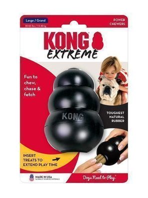 KONG Extreme Spielzeug L schwarz