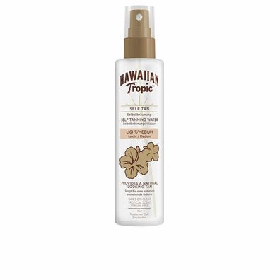 Hawaiian Tropic Agua Autobronceadora Light-Medium 190ml