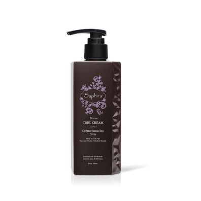 Saphira, Divine, Keratin, Hair Cream Treatment, Curl Defining, 250ml