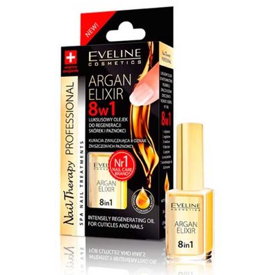 Eveline Cosmetics Nagel Therapie Argan Elixier 8in1 12 ml