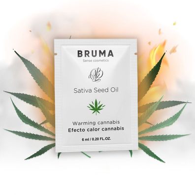 Sativa Seed Öl Gleitgel Erwärmung Cannabis Flavor 6 Ml