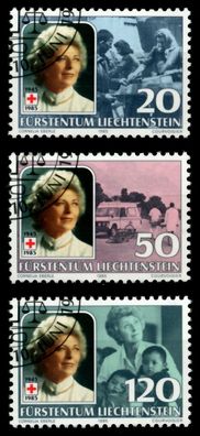 Liechtenstein 1985 Nr 875-877 gestempelt SB4A166