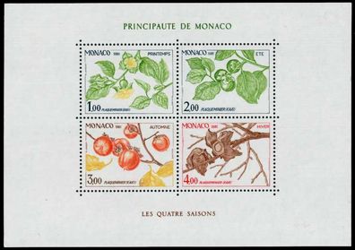 MONACO Block 18 postfrisch X760B86