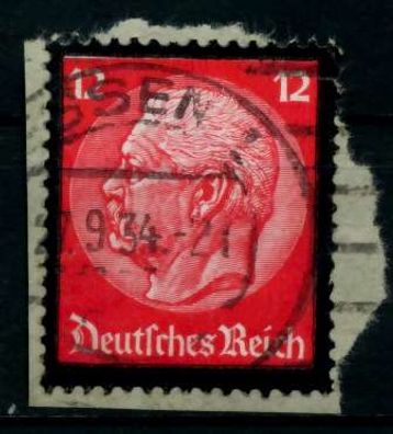 3. REICH 1934 Nr 552 gestempelt Briefstück zentrisch X864612