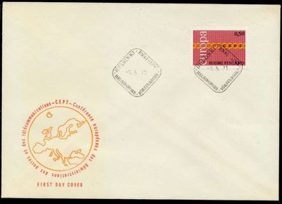 Finnland Nr 689 BRIEF FDC X92E2F6