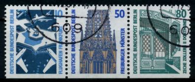 BERLIN Zusammendruck Nr W86 gestempelt 3ER STR X74B5EA