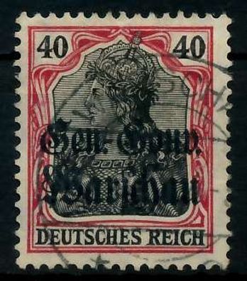 BES 1WK D-POST IN POLEN Nr 15b gestempelt X776A3A