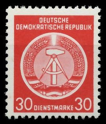 DDR DIENST HAMMER ZIRKEL Nr 11XII postfrisch X7BD06A