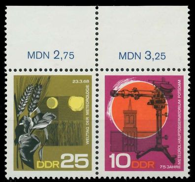 DDR Zusammendruck Nr WZd188 postfrisch WAAGR PAAR ORA X0FB096