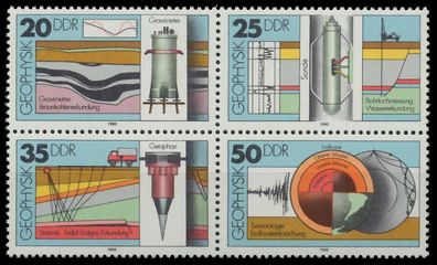 DDR Zusammendruck Nr 2557VB postfrisch Viererblock SBF9996
