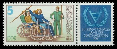 DDR Zusammendruck Nr WZd499 postfrisch WAAGR PAAR SC0EB1E
