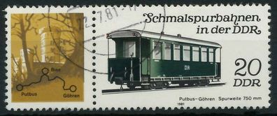 DDR Zusammendruck Nr WZd513 gestempelt WAAGR PAAR X158C86