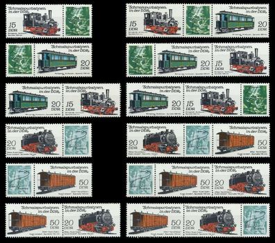 DDR Zusammendruck Nr WZd556-WZd567 postfrisch SC3EF0A