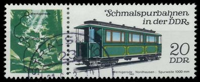 DDR Zusammendruck Nr WZd558 gestempelt WAAGR PAAR X17F72E
