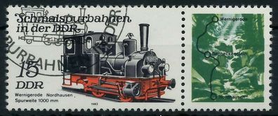 DDR Zusammendruck Nr WZd556 gestempelt WAAGR PAAR X17F752