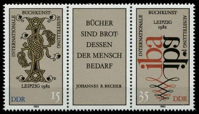 DDR Zusammendruck Nr WZd529 postfrisch 3ER STR SC4916A