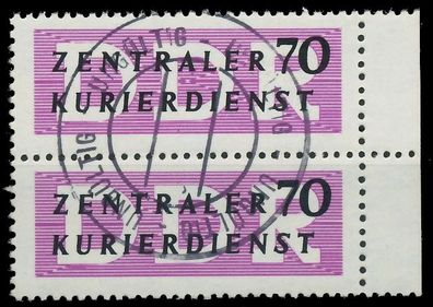 DDR DIENST Verwaltungspost-a ZKD Nr 9 gestempelt SENKR P X1D295A