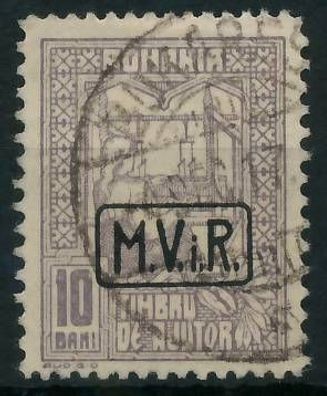 BES. 1WK D-MV Rumänien Zwangszuschlag Nr K4 gestempelt X42D996