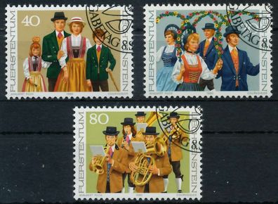 Liechtenstein 1980 Nr 754-756 gestempelt X82F916