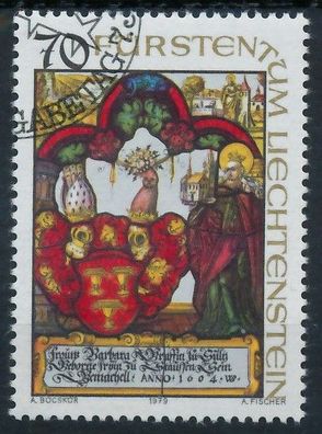 Liechtenstein 1979 Nr 732 gestempelt SB4C486