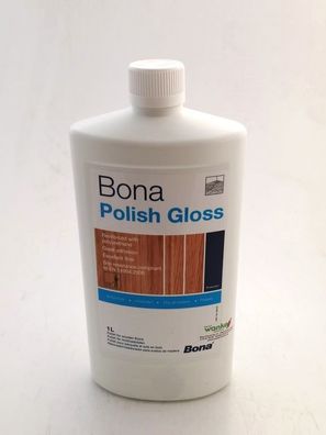 Bona Polish Gloss / Glänzend 1 L Parkettpflege versiegelt
