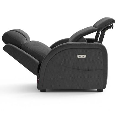 M MCombo Zero-Gravity Relaxsessel mit Reset-Funktion 7042 (Dunkelgrau)