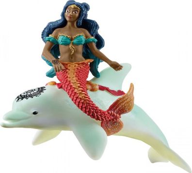 Schleich 70719 Bayala Isabella auf Delfin Sammelfiguren Spielset Elfen Fantasy