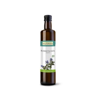 Mynatura Bio Borretschöl – kaltgepresstes Pflanzenöl 250ml
