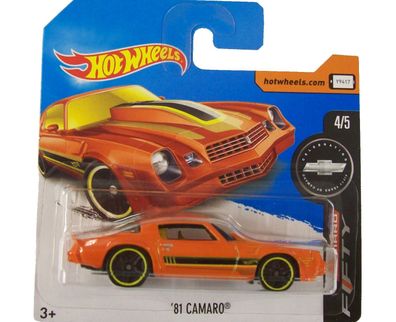 Hot Wheels 81 Camaro Fifty Modellauto Auto Modellauto DVC47 NEU NEW