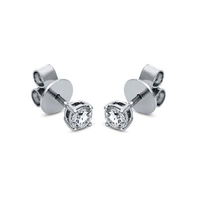 Diamantohrstecker Ohrstecker - 18K 750/- Weissgold - 0.5 ct. - 2H705W8-1