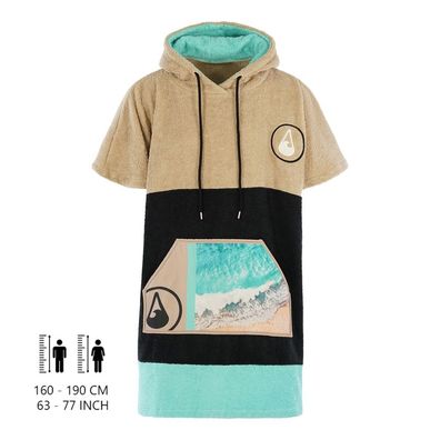 Wave Hawaii AirLite Poncho Ericeira, Size M - Made in Portugal WH4046