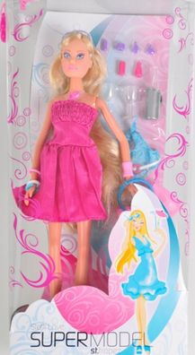 Simba Steffi Love Super Model St. Tropez mit Kleid Bikini und Zubehör Anziehpuppe